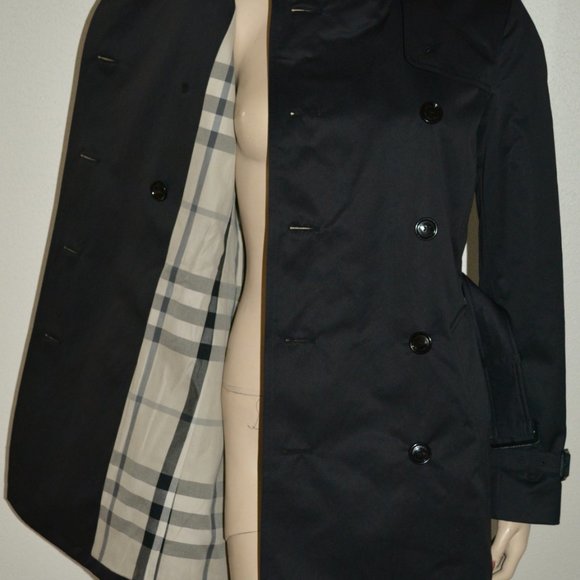 NWT BURBERRY HARBOURNE DOUBLE BREASTED TRENCH COAT - Picture 7 of 10